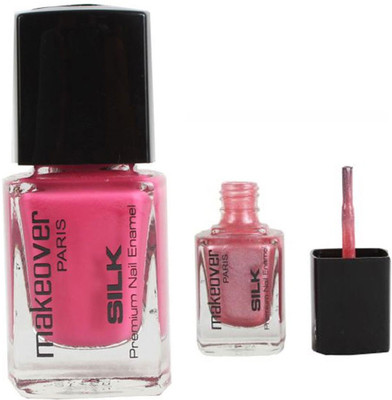 

Makeover Professional Nail Paint Natural Pink-24 , Nail Paint Sparking Pink-03 Multi(Pack of 2)
