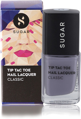 

Sugar Cosmetics Tip Tac Toe Nail Lacquer 010 Grays of God (Lavender)
