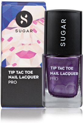 

Sugar Tip Tac Toe Nail Lacquer 041 Amethyst Actress (Metallic Purple)