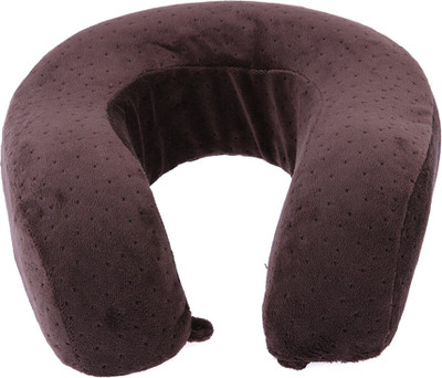 

House of Quirk Lightweight Foam U Shape Travel Neck Pillow(Brown)