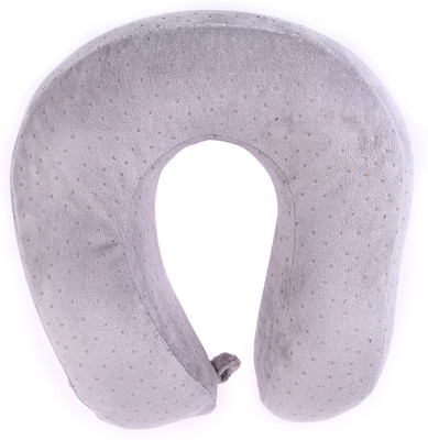 

House of Quirk Lightweight Foam U Shape Travel Neck Pillow(Grey)
