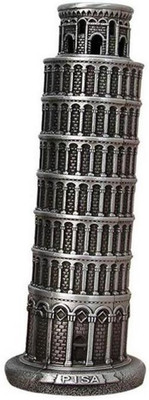 

Gooddeals Italy Souvenir Leaning Tower of Pisa Metal Paper Weights with Antique finish(Set Of 1, Silver)