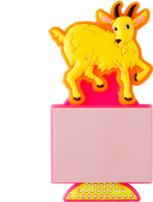 

SG Stationery 40 Sheets Goat Sticky Notes Book, 1 Colors(Yellow)