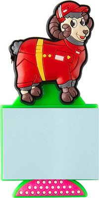 

SG Stationery 40 Sheets Ram Sticky Notes Book, 1 Colors(Red)