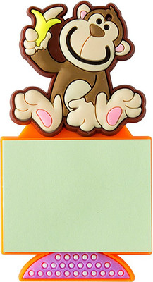 

SG Stationery 40 Sheets Monkey Sticky Notes Book, 1 Colors(Brown)