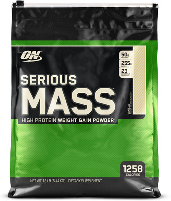 Optimum Nutrition Serious Mass Weight Gainers/Mass Gainers(5.44 kg, Vanilla) available at flipkart for Rs.4670