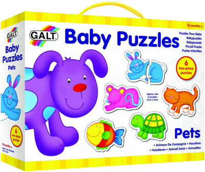 

GALT BABY PUZZLES - PETS(12 Pieces)