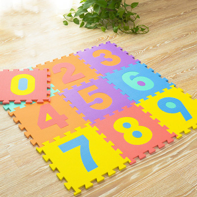 

SHRIBOSSJI NUMBER PUZZLE MAT FOR KIDS(10 Pieces)