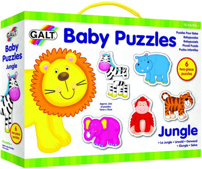 

GALT BABY PUZZLES-JUNGLE(12 Pieces)