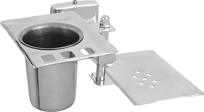 

Mochen 100% Stainless Steel Soap Dish / Soap Stand Case / Soap Holder Dish for Bathroom(Silver)