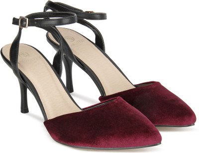 

Carlton London Women BURGANDY Heels