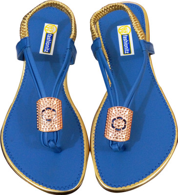 

Fashionitz Women Blue Flats