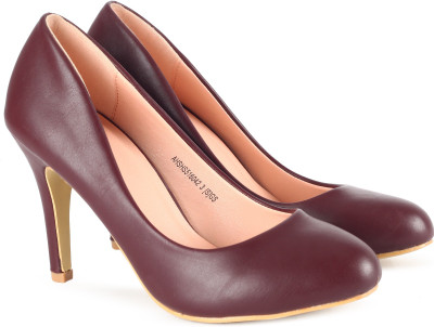 

Allen Solly Women BURGUNDY Heels