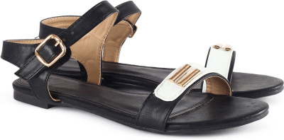 

Allen Solly Women BLACK/WHITE Flats