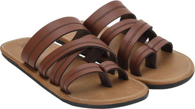 

Leavess Men Brown Sandals