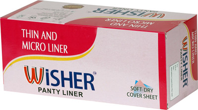 

Wisher Daily Soft Use Pantyliner(Pack of 60)