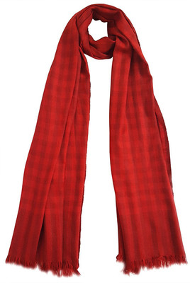 MEHRUNNISA Checkered Pure Cashmere Pashmina Wool Men & Women Stole