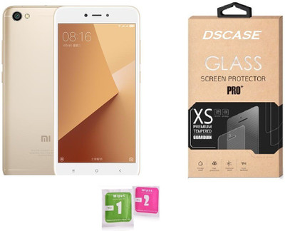 DSCASE Tempered Glass Guard for Mi Redmi Y1 Lite(Pack of 1)