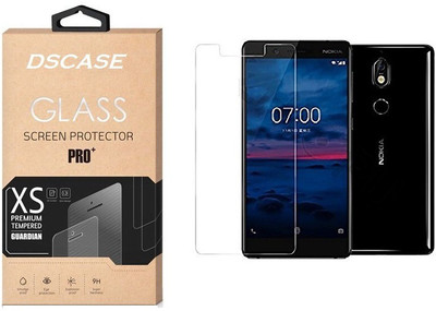 DSCASE Tempered Glass Guard for Nokia 7/nokia 7(Pack of 1)