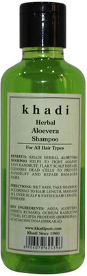 

Khadi Herbal Aloevera Shampoo(210 ml)