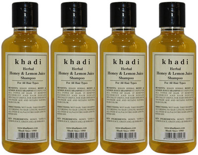 

Khadi Herbal Honey & Lemon Juice Shampoo(840 ml)