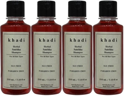 

Khadi Herbal Satritha Shampoo SLS-Paraben Free(840 ml)