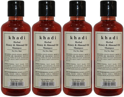 

Khadi Herbal Honey & Almond Oil Shampoo(840 ml)
