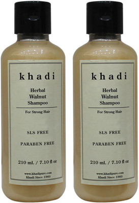 

Khadi Herbal Walnut Shampoo SLS-Paraben Free(420 ml)
