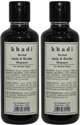 

Khadi Herbal Amla & Reetha Shampoo(420 ml)