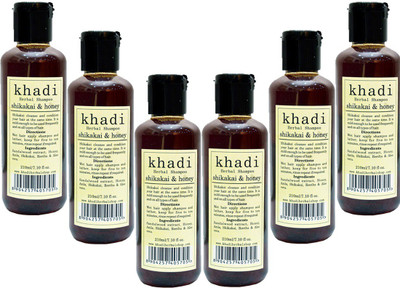 

Vagad's Khadi shikakai & honey shampoo(210 ml)