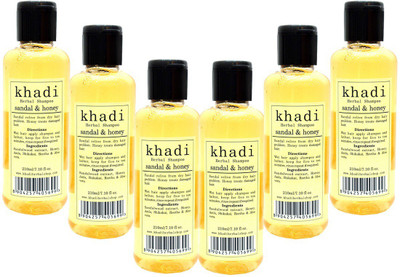 

Vagad's Khadi sandal & honey shampoo(210 ml)