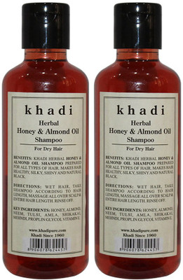 

Khadi Herbal Honey & Almond Oil Shampoo(420 ml)