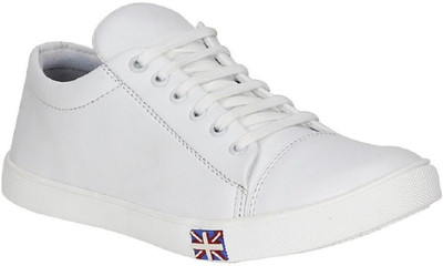 

CYRO Cyro Men's White Synthetic Smart Casual Shoes Sneakers For Men(White