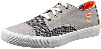 

Fila GIOTTO Canvas Shoes For Men(Grey, Gry/org
