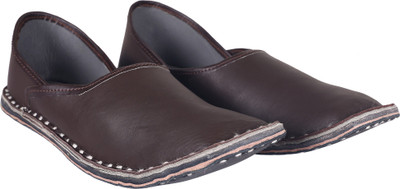 

DFR Ethnic Shoe Jutis For Men(Brown, 01 brown