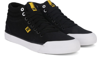 

DC Sneakers For Men(Black, Black/white/yellow