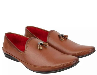 

GB Premium Loafers Slip On For Men(Brown