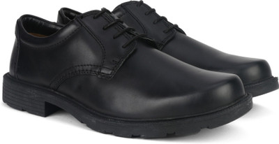

Clarks Lair Watch Black Leather Lace Up For Men(Black
