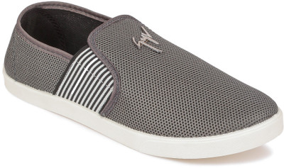 

Feather Leather Loafers For Men(Grey