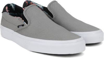 

Vans SLIP-ON 59 Slip on Sneaker For Men(Grey, (c&l) dolphins/wild dove