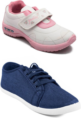 

Asian Women's Combo Pack of 2 casual shoes Casuals For Women(Multicolor