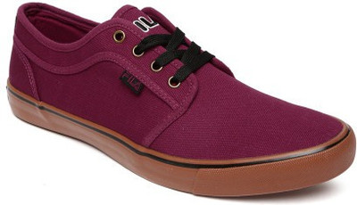 

Fila DORIT Canvas Shoes For Men(Multicolor, Bur/brn/blk