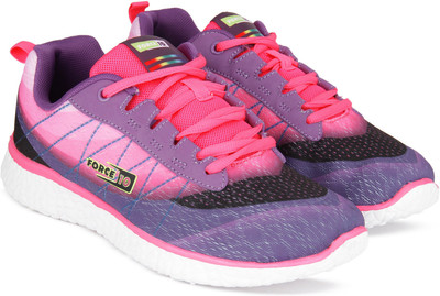 

Force 10 by Liberty Running Shoes For Women(Pink, Purple