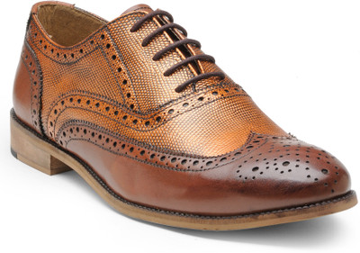 

Hats Off Accessories Hats Off Accessories Patent Brogue Brogues For Men(Brown