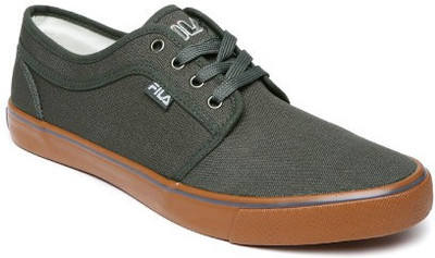 

Fila DORIT Canvas Shoes For Men(Multicolor, Dk gry/brn