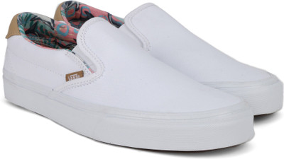 

Vans SLIP-ON 59 Slip on Sneaker For Men(White, (c&l) dolphins/true white