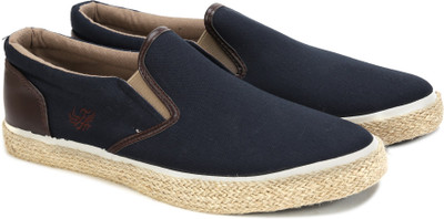

Flying Machine Lovett Slip on Sneakers For Men(Navy