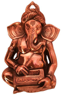 

VINTAN Metal Wall Hanging Religious God Ganesh Figurine/Lord Ganesha idol Handicraft Statue-Home Room Office Temple Mandir Murti Decor Showpiece Gift item. Decorative Showpiece - 34 cm(Aluminium, Copper)