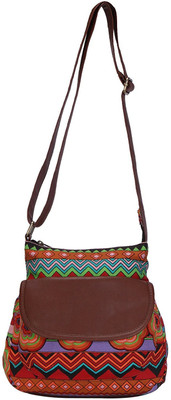 

ayeshu Women Casual Multicolor Canvas Sling Bag