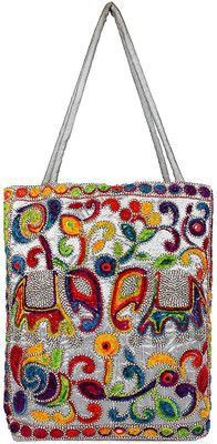 

ayeshu Women Casual Multicolor Silk Tote